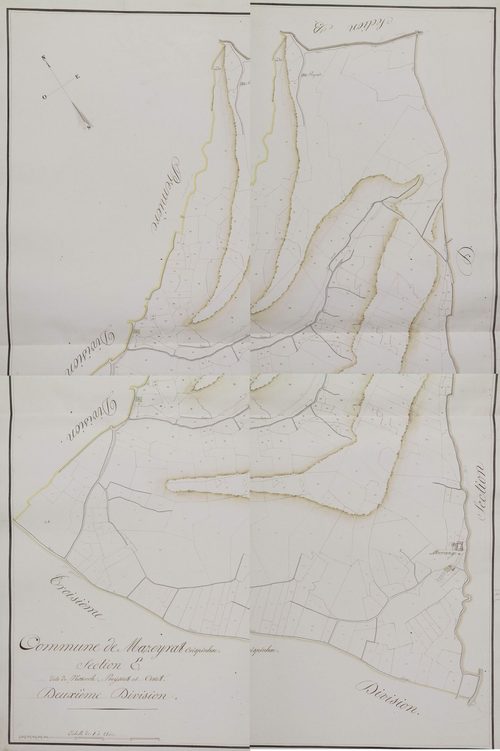 Mazeyrat-d'Allier - Section E, deuxième division