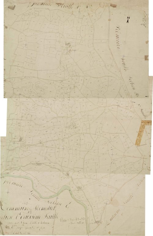 Le Monastier-sur-Gazeille - Section A, feuille 2