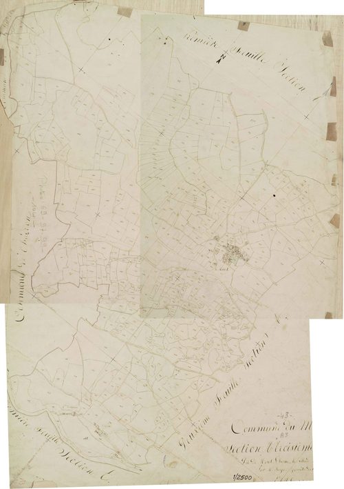 Le Monastier-sur-Gazeille - Section A, feuille 3