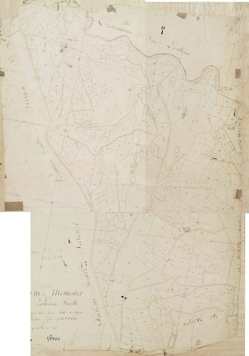 Le Monastier-sur-Gazeille - Section B, feuille 1