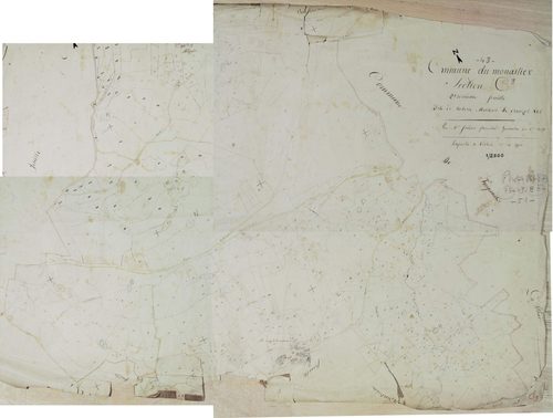 Le Monastier-sur-Gazeille - Section C, feuille 3