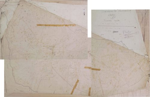 Le Monastier-sur-Gazeille - Section D, feuille 2