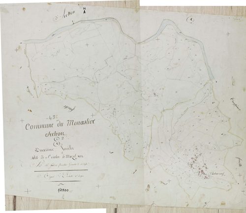Le Monastier-sur-Gazeille - Section E, feuille 2