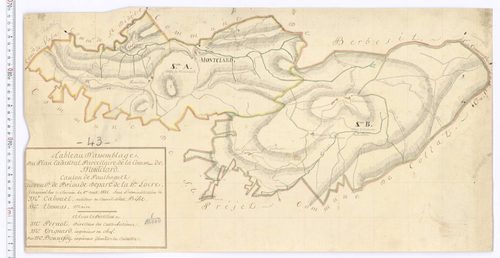 Montclard - Tableau d'assemblage