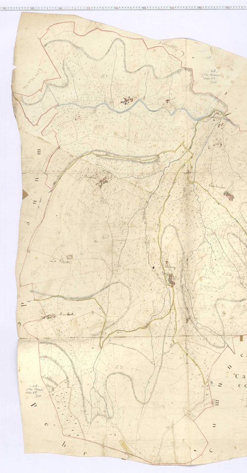 Pébrac - Section E, feuille 1