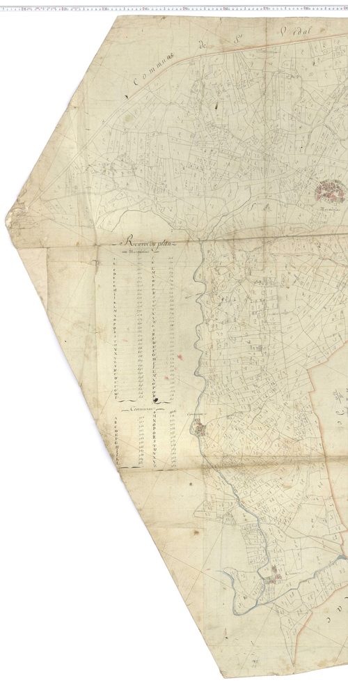Polignac - Section A u1, feuille 1
