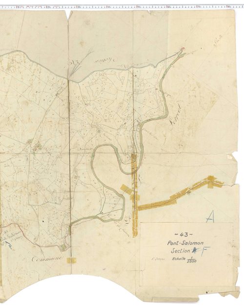 Pont-Salomon - Section F, feuille 2