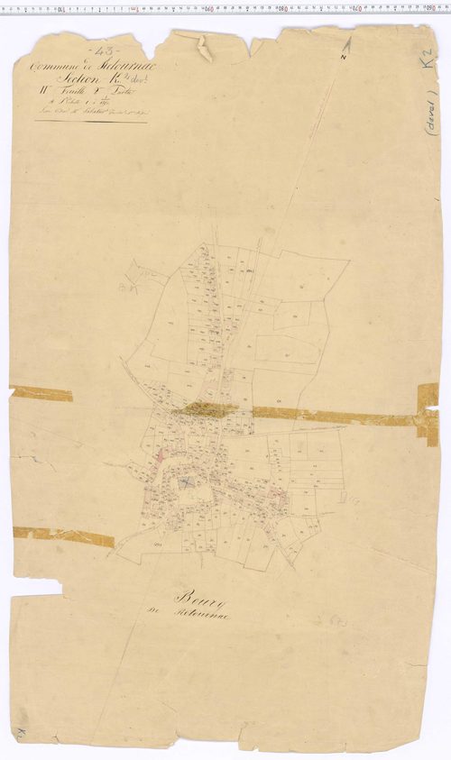 Retournac - Section K 2, feuille 1