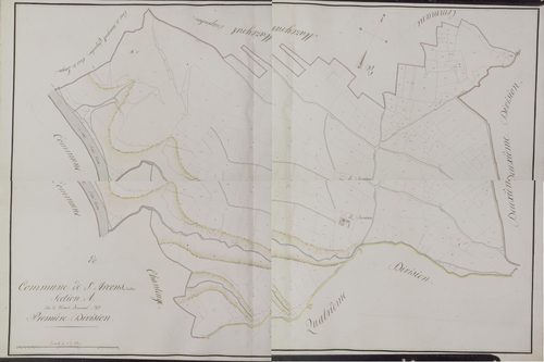 Saint-Arcons-d'Allier - Section A, première division