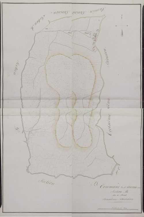 Saint-Arcons-d'Allier - Section B, deuxième division