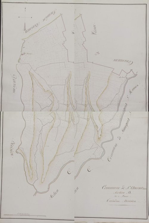 Saint-Arcons-d'Allier - Section B, troisième division