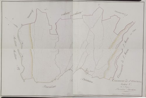 Saint-Arcons-d'Allier - Section C, première division