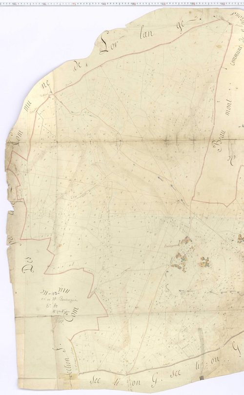 Saint-Beauzire - Section A, feuille 1