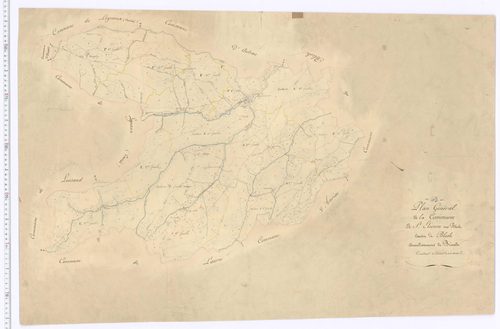 Saint-Étienne-sur-Blesle - Plan général
