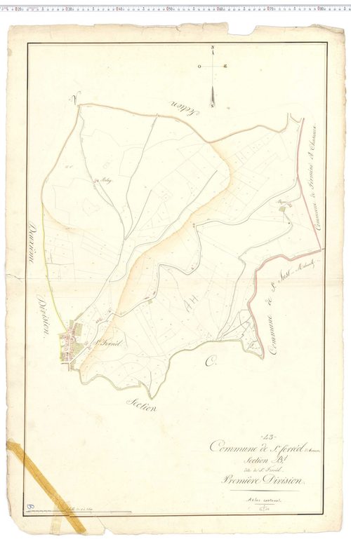 Saint-Ferréol-d'Auroure - Section B 1