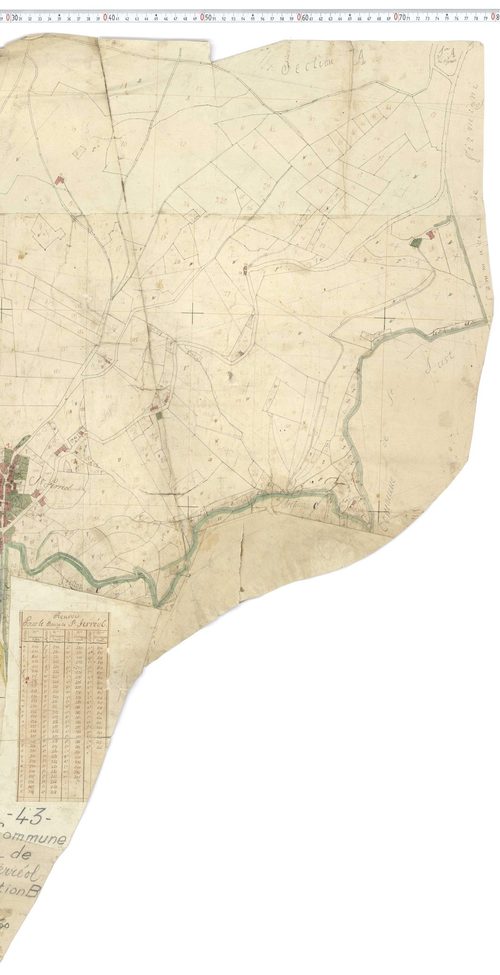 Saint-Ferréol-d'Auroure - Section B, feuille 2