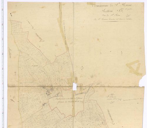 Sainte-Florine - Section B u1, feuille 1