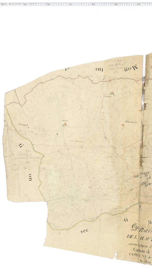 Saint-Front - Section A u3, feuille 1