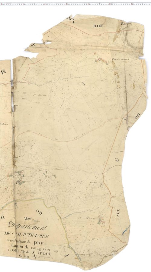 Saint-Front - Section A u3, feuille 2