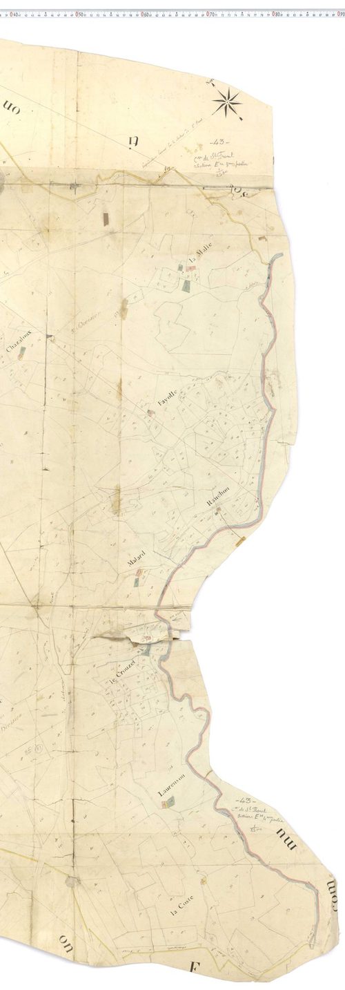 Saint-Front - Section E, feuille 3