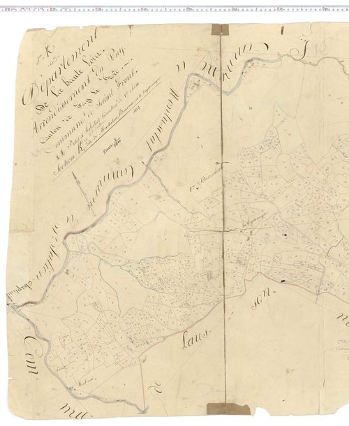 Saint-Front - Section K u1, feuille 1