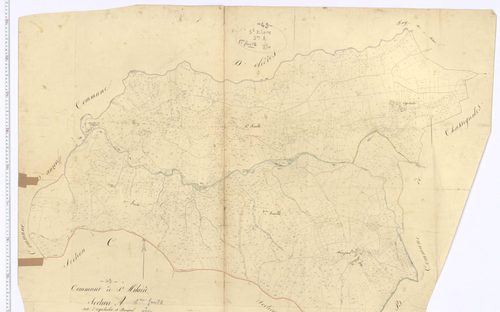 Saint-Hilaire - Section A 2, feuille 1