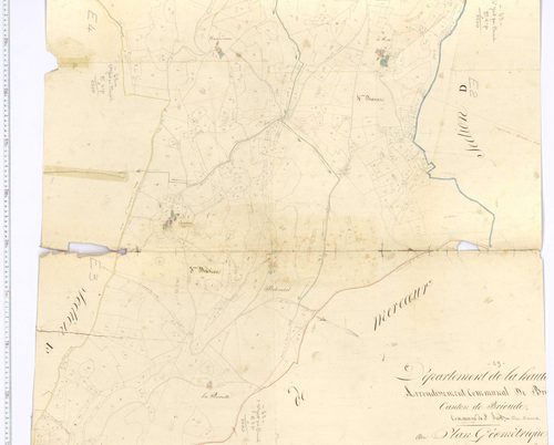 Saint-Just-près-Brioude - Section E u, feuille 2