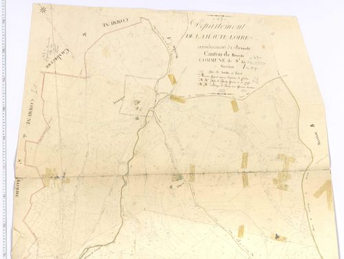 Saint-Just-près-Brioude - Section I u2, feuille 1