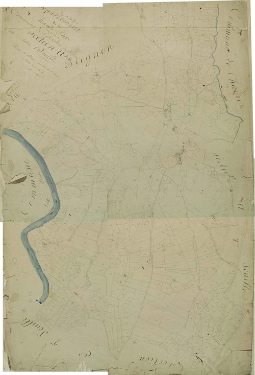 Saint-Martin-de-Fugères - Section A, feuille 1