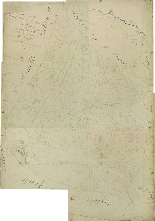 Saint-Martin-de-Fugères - Section E, feuille 1