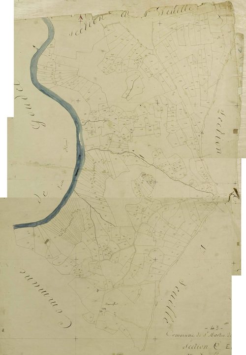 Saint-Martin-de-Fugères - Section E, feuille 2
