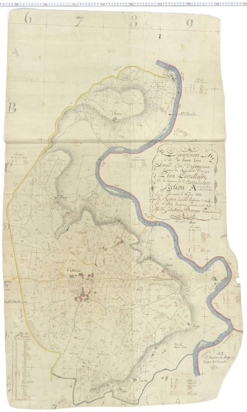 Saint-Maurice-de-Lignon - Section A 1, feuille 1