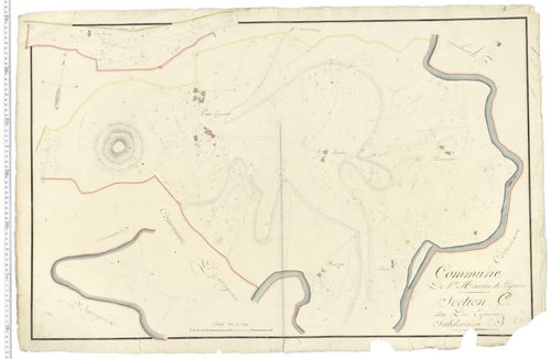 Saint-Maurice-de-Lignon - Section C 2, feuille 1