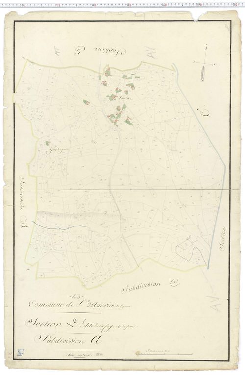 Saint-Maurice-de-Lignon - Section D 1
