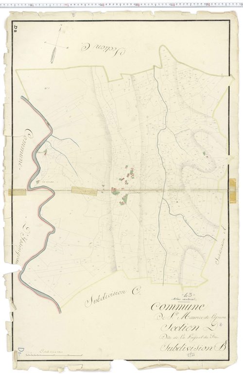 Saint-Maurice-de-Lignon - Section D 2