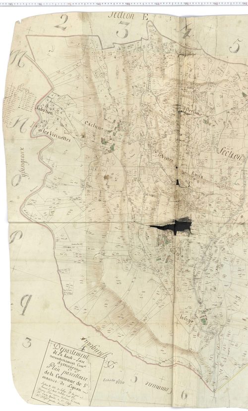 Saint-Maurice-de-Lignon - Section D, feuille 1