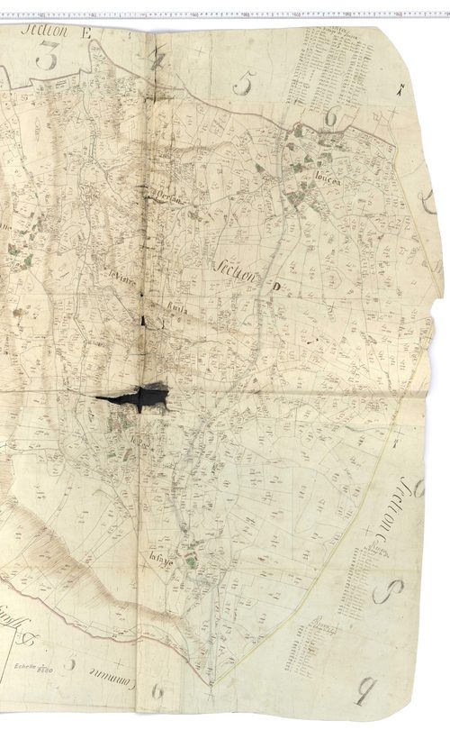 Saint-Maurice-de-Lignon - Section D, feuille 2