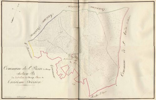Saint-Pierre-du-Champ - Section B, troisième division