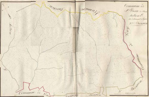 Saint-Pierre-du-Champ - Section E, deuxième division