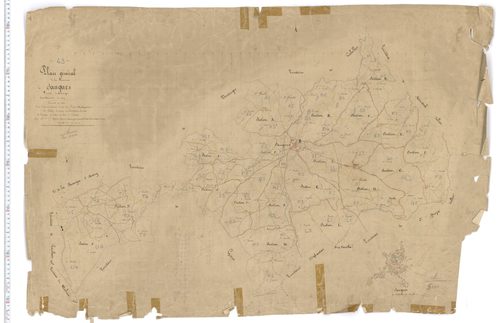 Saugues - Plan général