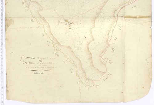 Siaugues-Sainte-Marie - Section B, feuille 2, première partie