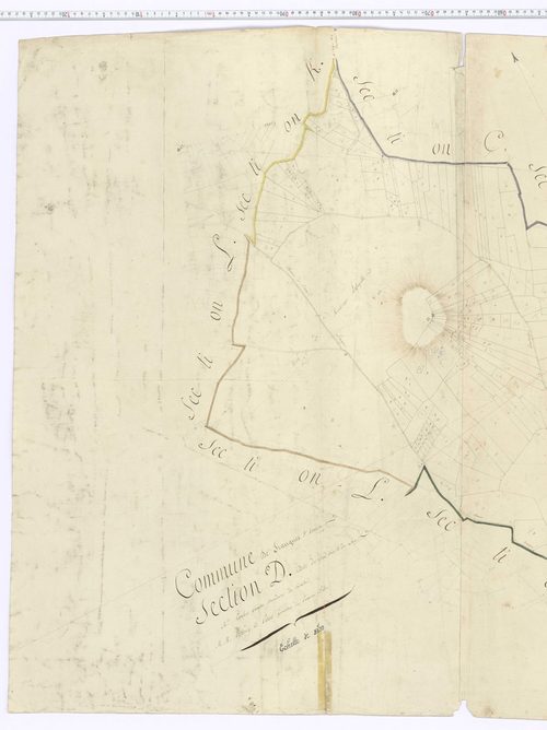 Siaugues-Sainte-Marie - Section D, feuille 1