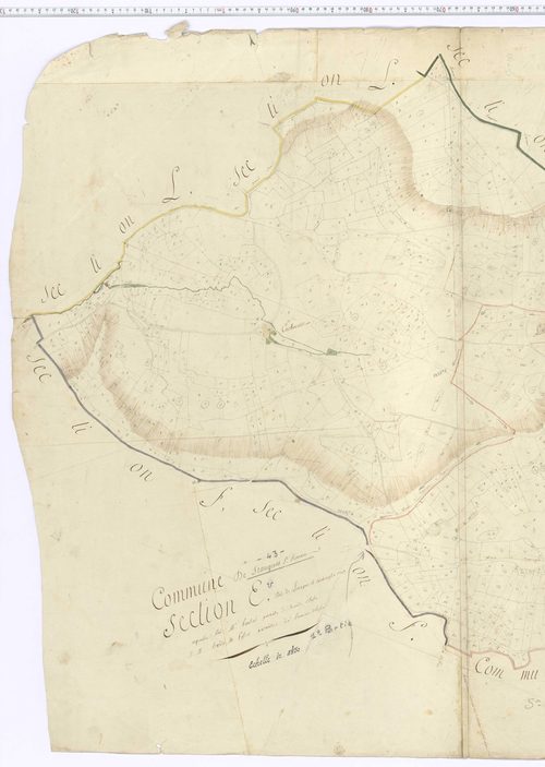 Siaugues-Sainte-Marie - Section E u1, feuille 1