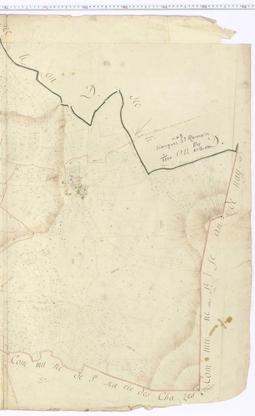 Siaugues-Sainte-Marie - Section E u1, feuille 2