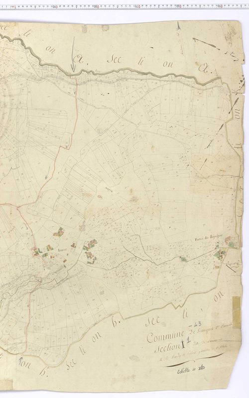 Siaugues-Sainte-Marie - Section I 1, feuille 2