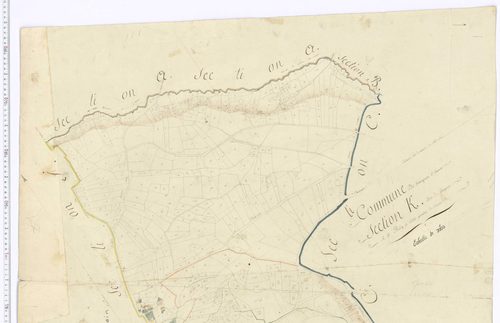Siaugues-Sainte-Marie - Section K, feuille 2