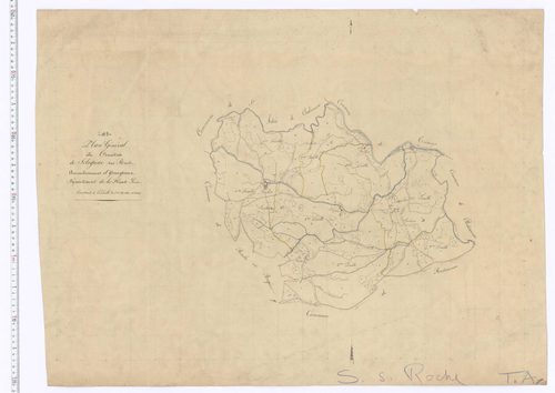 Solignac-sous-Roche - Plan général