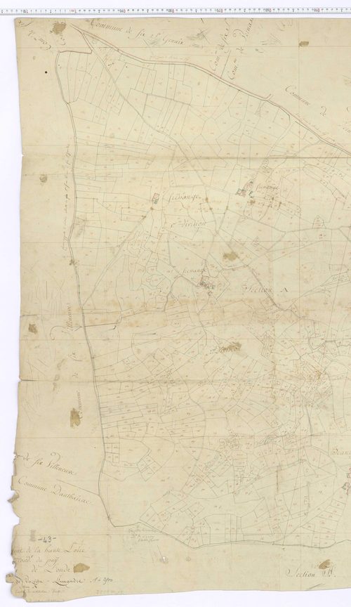 Vazeilles-Limandre - Section A, feuille 1