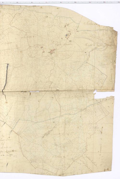 Vazeilles-Limandre - Sections C et D, feuille 2