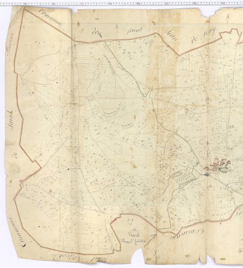 Le Vernet - Section A u, feuille 1